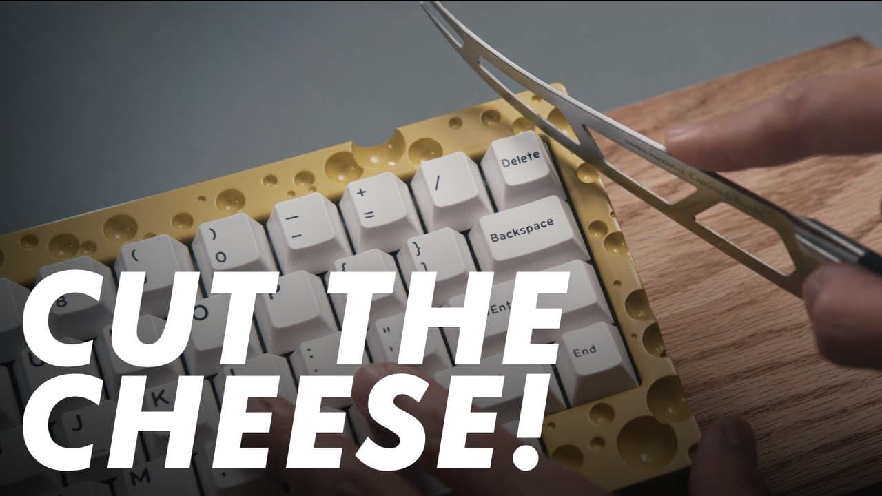Keebwerk Swiss Cheeseboard