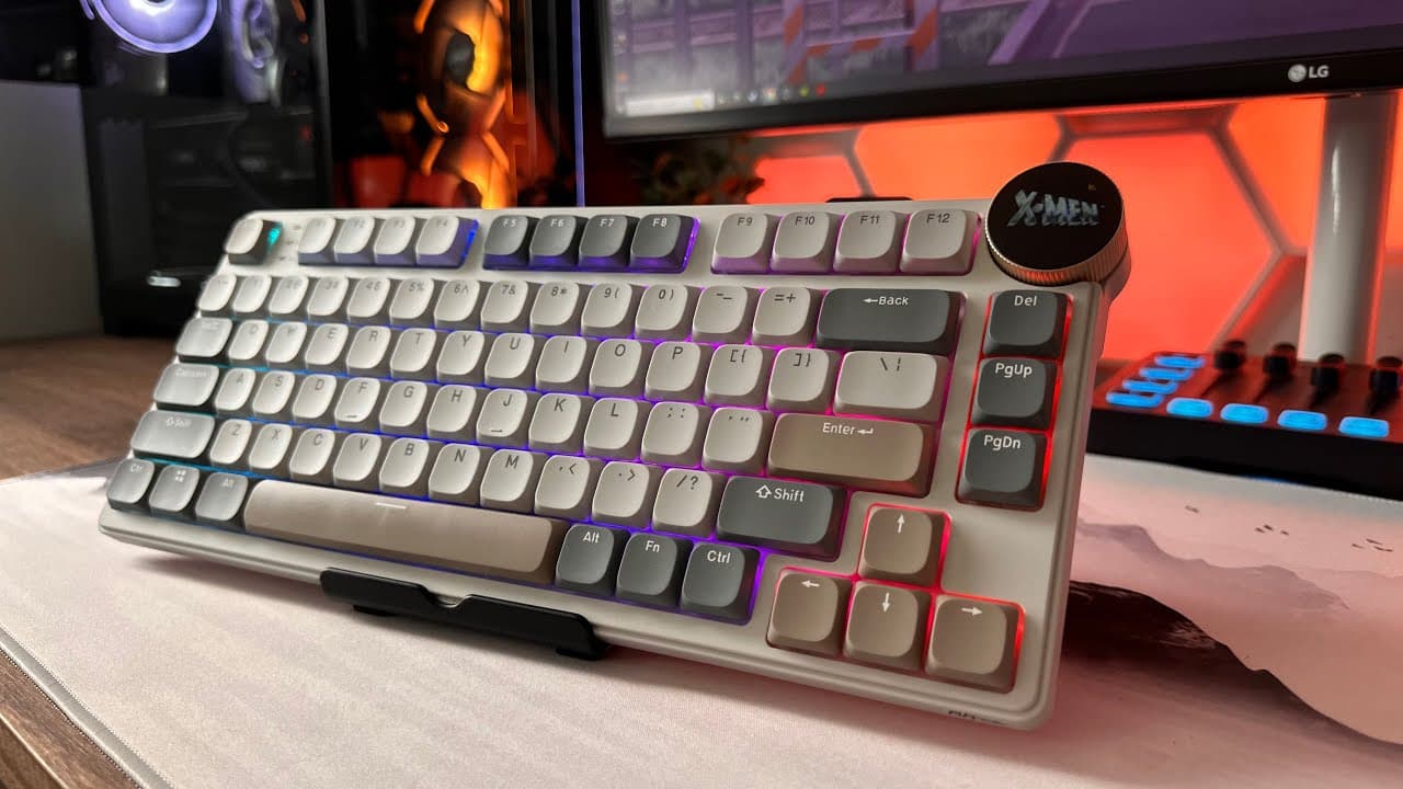 Royal Kludge RK N80 Low-Profile Keyboard !